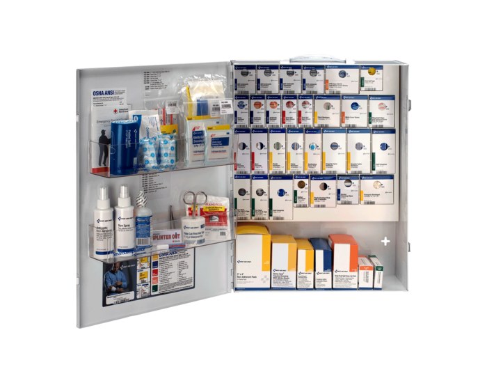 First Aid Only Red Cross First Aid Cabinet 91073 First Aid Only Red Cross First Aid Cabinet 91073